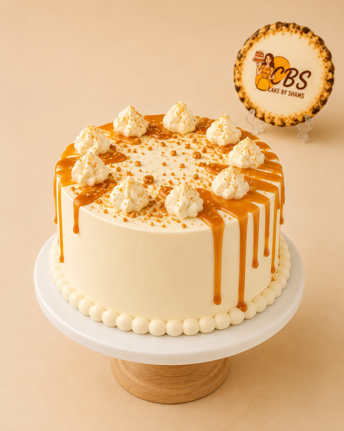 Vanilla Crunch Cake
