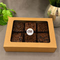 Fudgy Chocolate Brownies – Box of 6